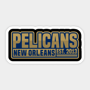 New Orleans Pelicans 02 Sticker